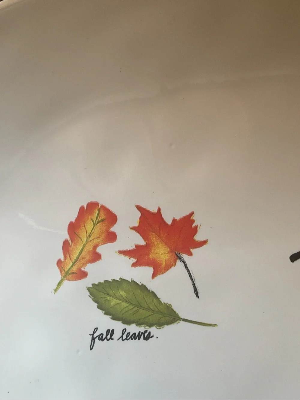 Rae Dunn fall platter